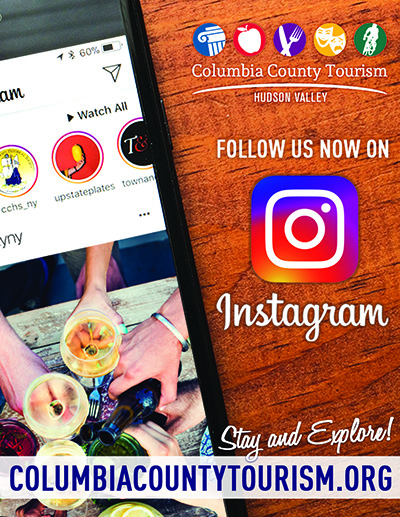 Columbia County Tourism Guide Instagram ad