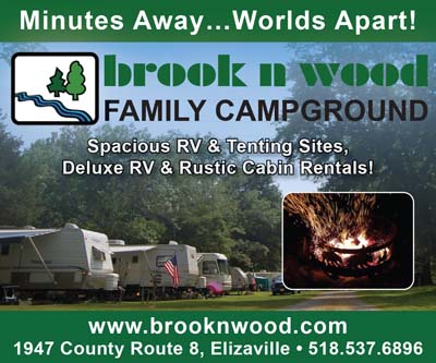 Brook-N-Wood Family Campground display ad