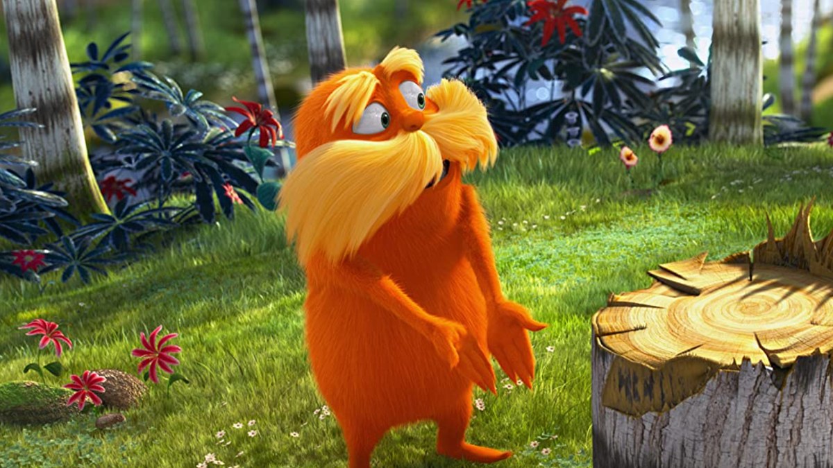 Still from the animated film "The Lorax"